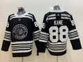 Men's Chicago Blackhawks Patrick Kane #88 Black Player Jersey1