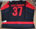 Men's Carolina Hurricanes Andrei Svechnikov #37 Black Player Jersey1