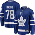 TJ Brodie Toronto Maple Leafs  Home Breakaway  Jersey - Blue
