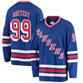 Men's New York Rangers Wayne Gretzky #99 Blue Player Jersey1