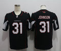Men's Arizona Cardinals David Johnson #31 Black Game Jersey1