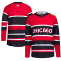 Chicago Blackhawks   Reverse Retro 2.0   Blank Jersey - Red