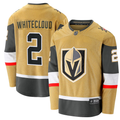 Men's Vegas Golden Knights Zach Whitecloud #2 Gold Home Breakaway Jersey1