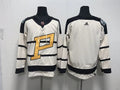 Men's Pittsburgh Penguins Cream 2023 Winter Classic Blank Jersey1