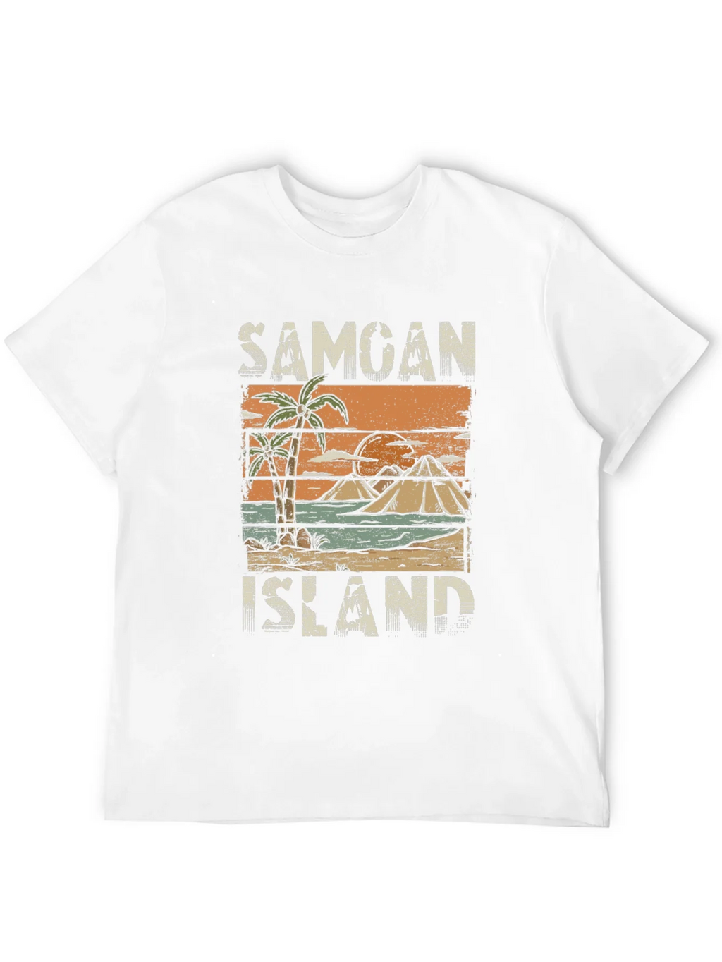 Samoan Island T-Shirt - Tropical Vacation Souvenir Tee