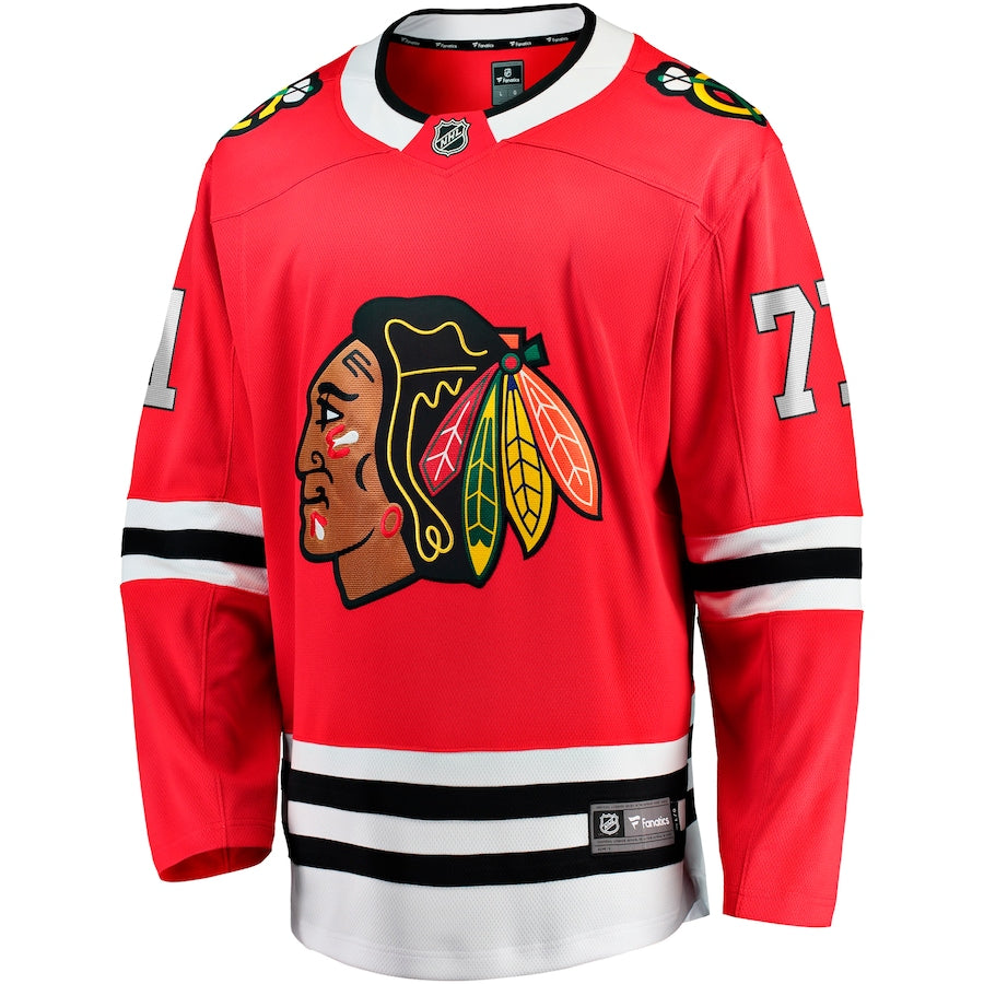 Taylor Hall Chicago Blackhawks   Home Breakaway  Jersey - Red