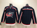 Men's Columbus Blue Jackets Navy Breakaway Home Blank Jersey1