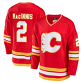 Men's Calgary Flames Al Macinnis #2 Red Breakaway Retired Player Jersey1