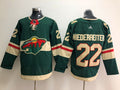 Men's Minnesota Wild Nino Niederreiter #22 Green Home Breakaway Player Jersey1