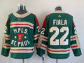 Men's Minnesota Wild Kevin Fiala #22 Green Breakaway Player Jersey1