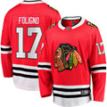 Nick Foligno Chicago Blackhawks   Home Breakaway Jersey - Red