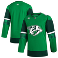 Men's Nashville Predators Kelly Green 2023 St. Patrick's Day Primegreen Authentic Blank Jersey1