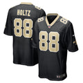 J.P. Holtz New Orleans Saints Nike Game   Jersey - Black