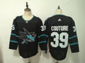 Men's San Jose Sharks Logan Couture #39 Black Breakaway Player Jersey1