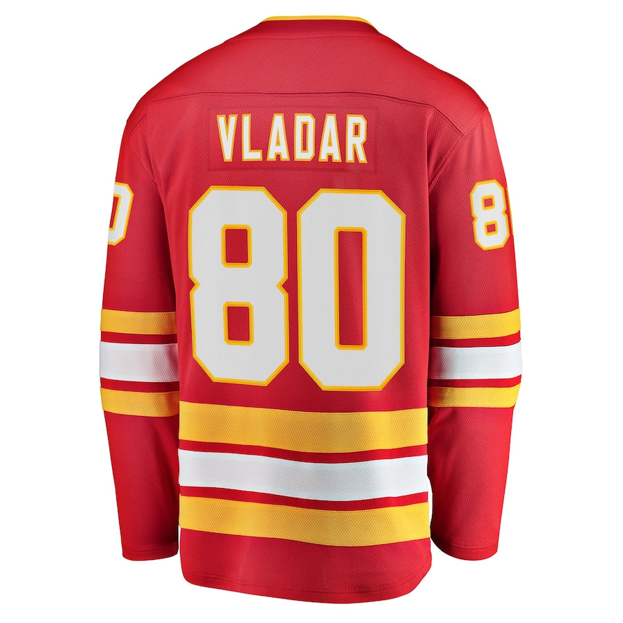 Daniel Vladar Calgary Flames   Home Breakaway  Jersey - Red