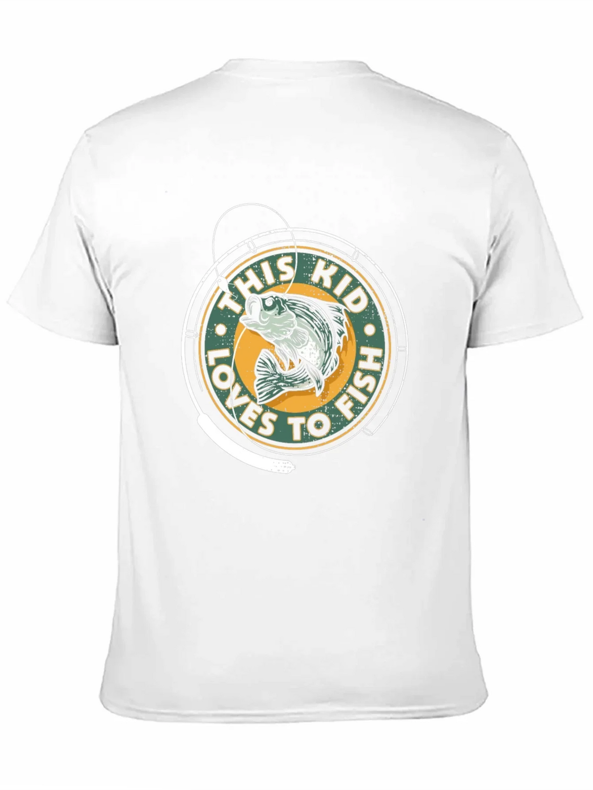 This Kid Loves to Fish Graphic T-Shirt