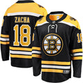 Pavel Zacha Boston Bruins   Home Breakaway  Jersey - Black
