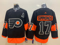 Men's Philadelphia Flyers Wayne Simmonds #17 Black Player Jersey1