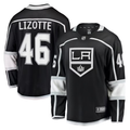 Men's Los Angeles Kings Blake Lizotte #46 Black Home Breakaway Player Jersey1