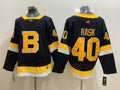 Men's Boston Bruins Tuukka Rask #40 Black Player Jersey1
