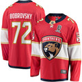 Sergei Bobrovsky Florida Panthers   Home 2024 Stanley Cup Champions Breakaway  Jersey ��������������������������������������������������������������������������������� Red