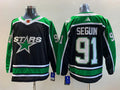 Men's Dallas Stars Tyler Seguin #91 Black Breakaway Player Jersey1