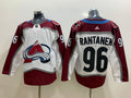 Men's Colorado Avalanche Mikko Rantanen #96 White Home Breakaway Player Jersey1