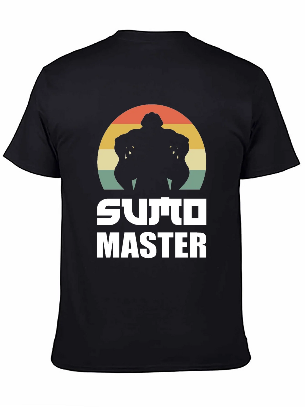 Sumo Master Graphic Tee - Retro Wrestler T-Shirt