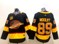 Men's Vancouver Canucks Alex Mogilny #89 Black Breakaway Jersey1