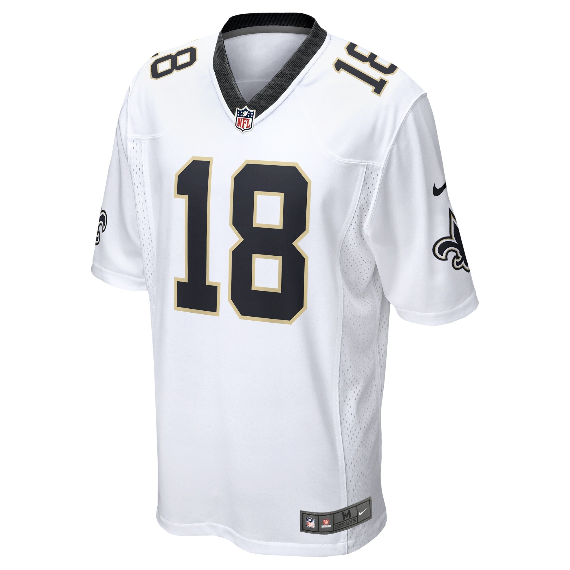 Spencer Rattler New Orleans Saints Nike 2024 NFL Draft Game   Jersey - White