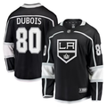 Men's Los Angeles Kings Pierre-Luc Dubois #80 Black Home Breakaway Jersey1
