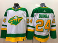 Men's Minnesota Wild Matt Dumba #24 White Breakaway Player Jersey1