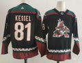 Men's Arizona Coyotes Phil Kessel #81 Black Home Breakaway Player Jersey1