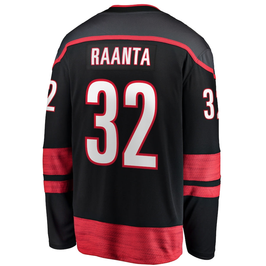 Antti Raanta Carolina Hurricanes   Home Breakaway  Jersey - Black