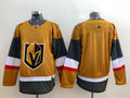 Men's Vegas Golden Knights Gold Primegreen Authentic Player Blank Jersey1