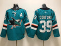 Men's San Jose Sharks Logan Couture #39 Teal Breakaway Player Jersey1