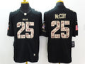 Men's Buffalo Bills LeSean McCoy #25 Black Game Player Jersey1