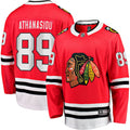 Andreas Athanasiou Chicago Blackhawks   Home Breakaway Jersey - Red