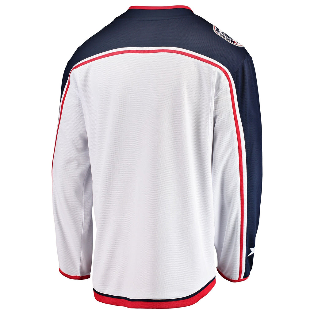Columbus Blue Jackets   Breakaway Away Jersey - White