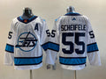 Men's Winnipeg Jets Mark Scheifele #55 White Home Breakaway Player Jersey1