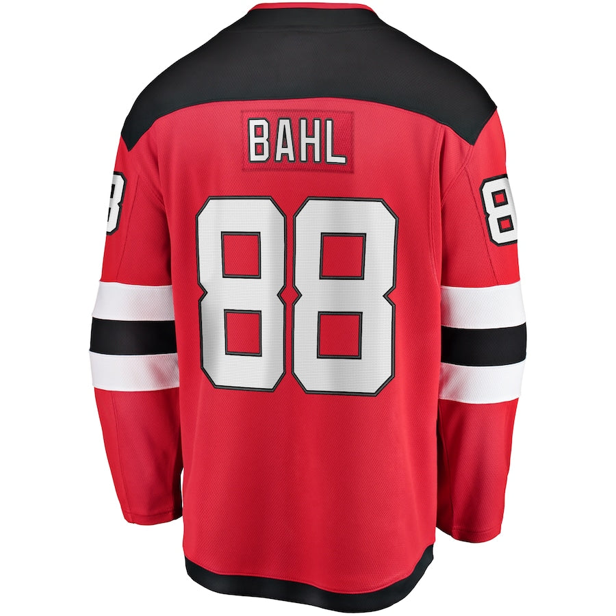 Kevin Bahl New Jersey Devils   Home Breakaway Jersey - Red