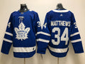 Men's Toronto Maple Leafs Auston Matthews #34 Blue Breakaway Player Jersey1