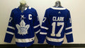 Men's Toronto Maple Leafs Wendel Clark #17 Blue Player Game Jersey1