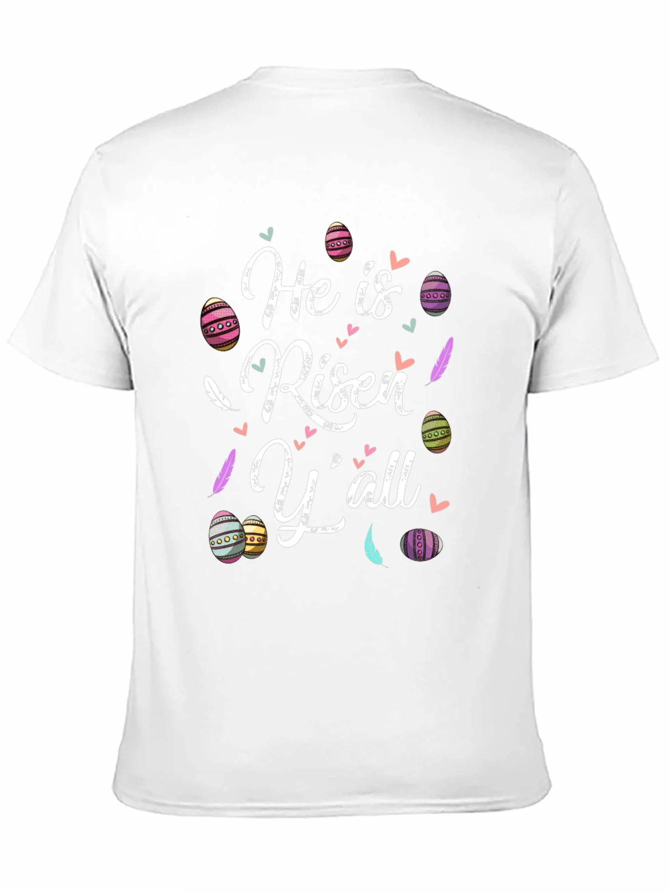 He is Risen Yall Easter Graphic T-Shirt