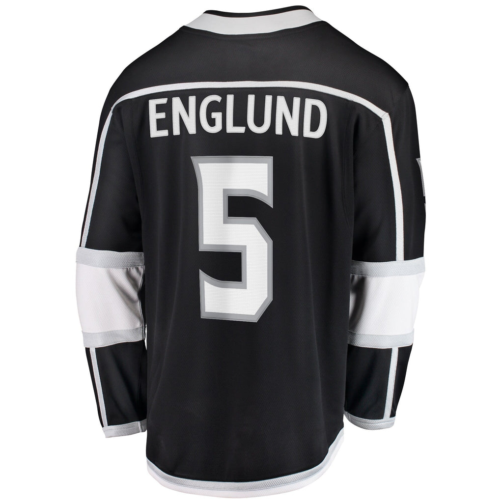 Andreas Englund Los Angeles Kings   Home Premier Breakaway  Jersey - Black