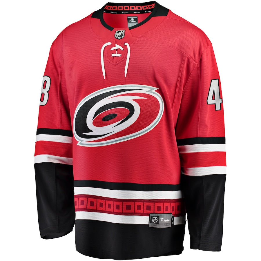 Jordan Martinook Carolina Hurricanes   Alternate Breakaway  Jersey - Red