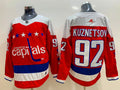 Men's Washington Capitals Evgeny Kuznetsov #92 Red Home Breakaway Jersey1