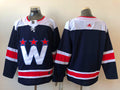 Men's Washington Capitals Navy Alternate Premier Breakaway Blank Jersey1