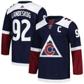 Gabriel Landeskog Colorado Avalanche   Alternate Primegreen   Jersey - Navy