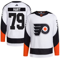 Men's Philadelphia Flyers Carter Hart #79 White Replica Player Jersey1